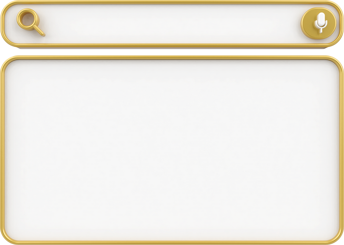 Search bar 3d element